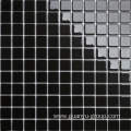 Pure Black Color Glass Mosaic